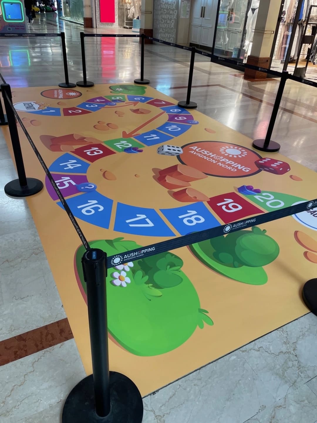 Signalétique au sol — Réalisation 1