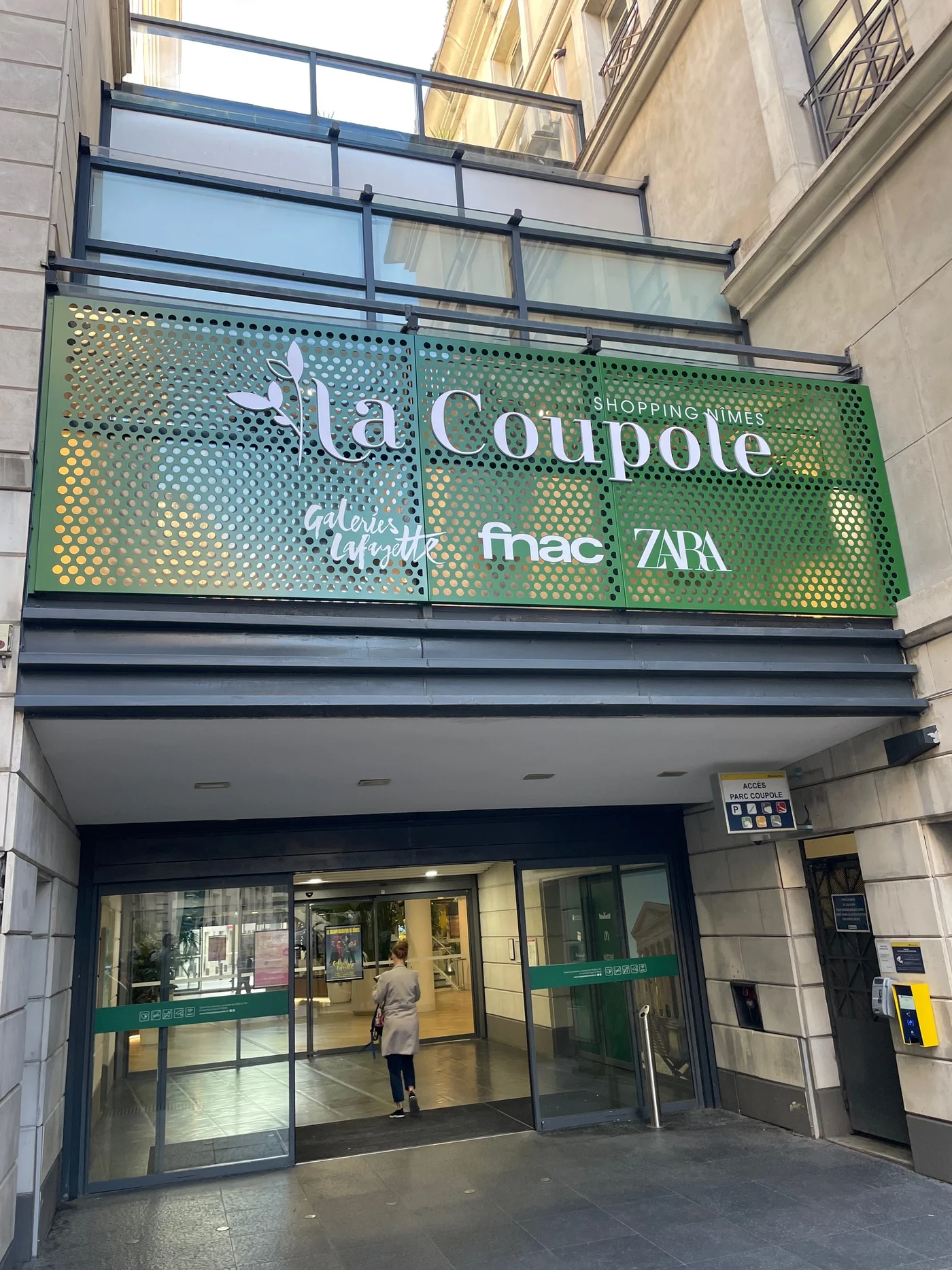 Enseigne panneau La Coupole