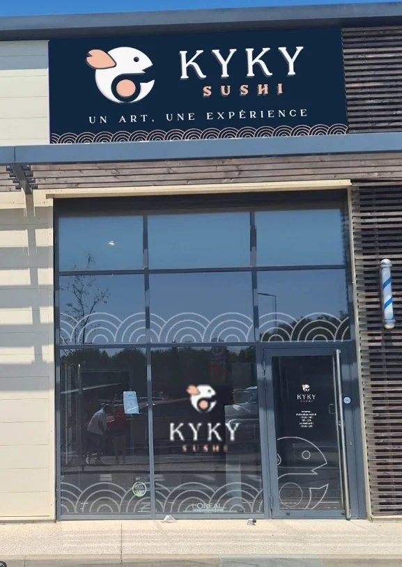 Enseigne de façade Kyky Suhi